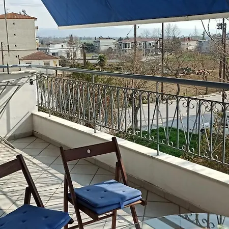 110 μ στον λαγκαδά Appartamento Langadas