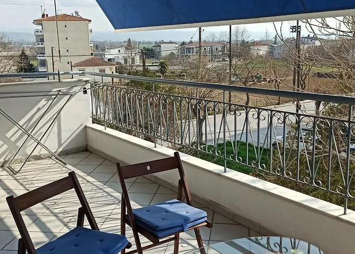 110 μ στον λαγκαδά Apartamento Lagadas